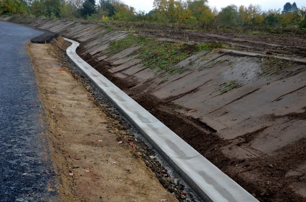 Slope Drainage Installation in Fishers