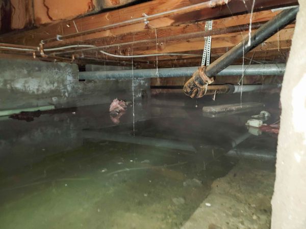 Crawlspace Drainage in Fishers