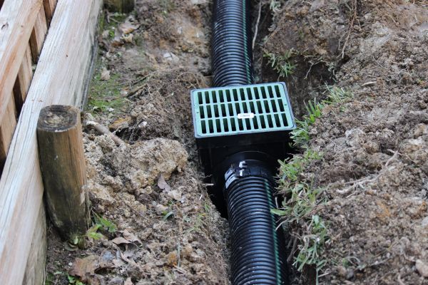 Drainage Work in Fishers